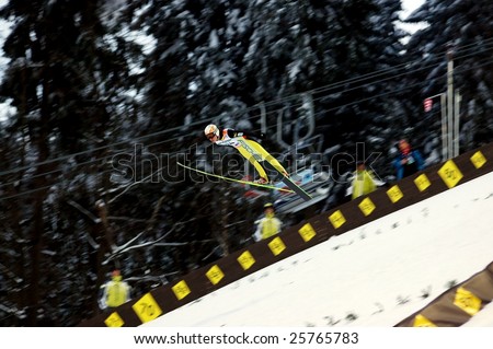 LIBEREC_FEBRUARY 27:Tochimoto Shohei of Japan in the FIS Nordic World SKI Championships February 27, 2009 in Liberec, Czech Republic.