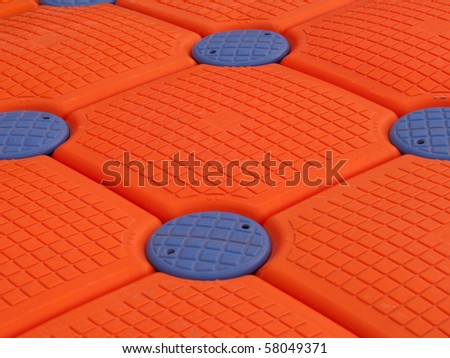 Color rubber floor abstract background