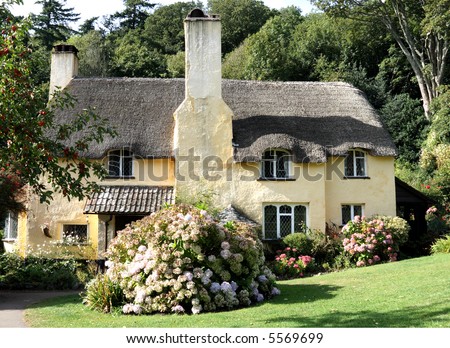 Idyllic Thatched Cottage and garden in a Rural English Village