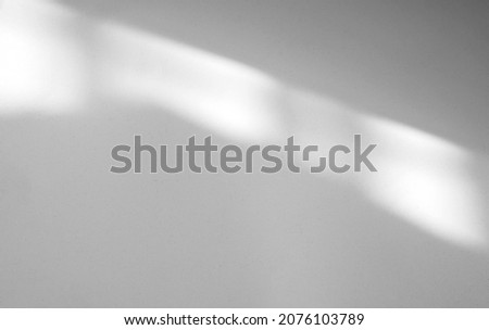 Window natural shadow overlay effect on white texture background, for overlay on product presentation, backdrop and mockup, summer seasonal concept