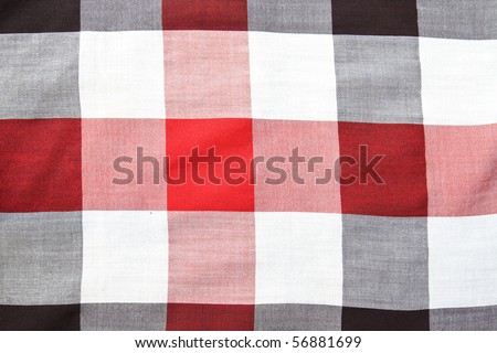red square fabric pattern