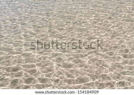 Transparent sea water surface seamless background texture