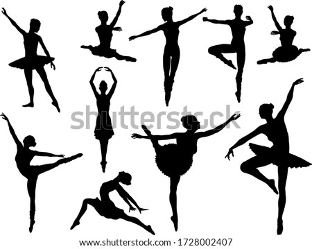 Dancer Silhouette Arabesque | Free download on ClipArtMag