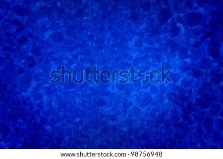 Sea salt (bay salt) with blue lighting