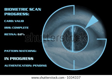 Biometric Security Eye Scanner