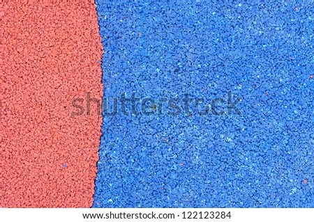 Texture of color rubber floor on playground. ( Ethylene Propylene Diene Monomeror EPDM)