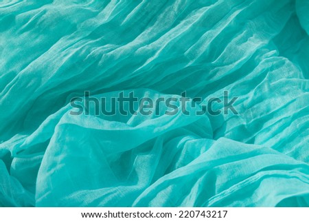 turquoise fabric texture