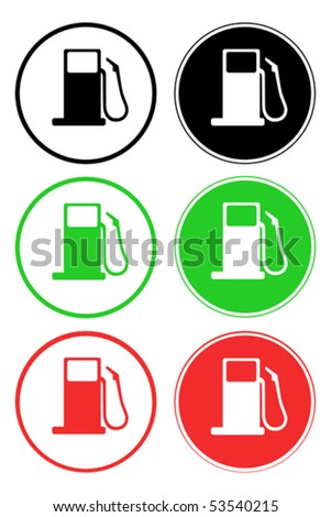 Petrol Station Symbol - Eps 10 Stock Vector Illustration 53540215 ...