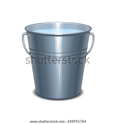 Bucket of water