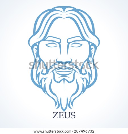 Zeus Stock Vector Illustration 287496932 : Shutterstock