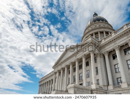 Similar – Image, Stock Photo Dome of the American Orphanage in Potsdam