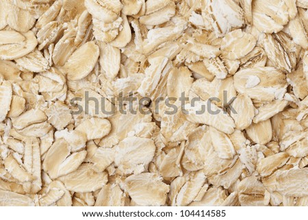 A Healthy Dry Oat meal background