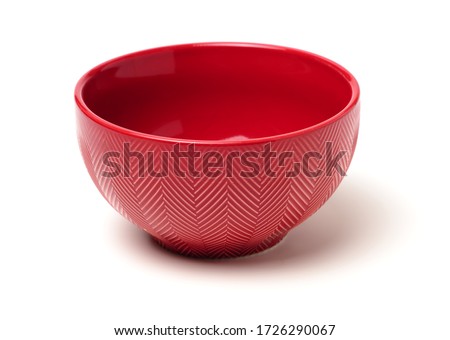 Similar – Image, Stock Photo Red bowl