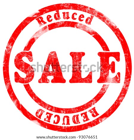 Sale reduced Stamp