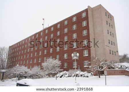 a high rise residence hall at East Stroudsburg University of Pennsylvania