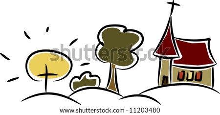 Similar – Image, Stock Photo little church