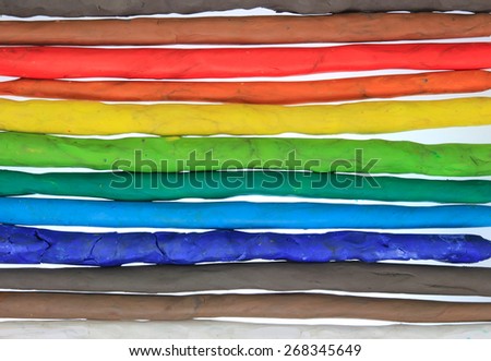clay colorful horizontal bars background