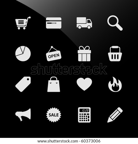 Ecommerce Shopping Web Icons
