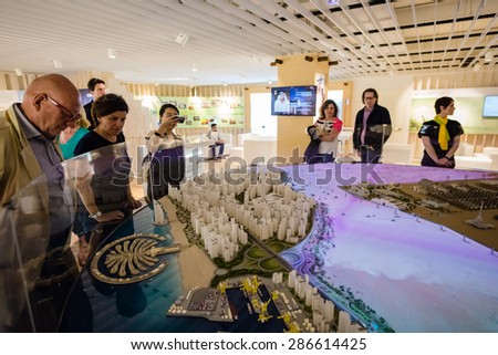 MILAN, ITALY - MAY 27:United Arab Emirates pavilion at Expo, universal exposition on the theme of food on MAY 27, 2015 in Milan