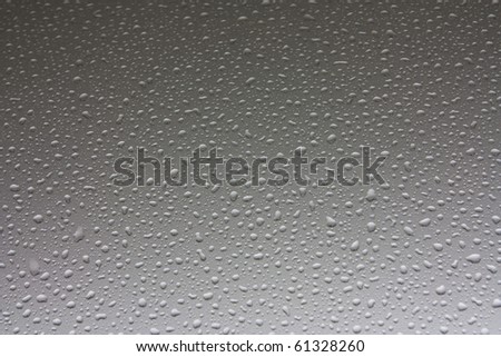 drops on glass texture