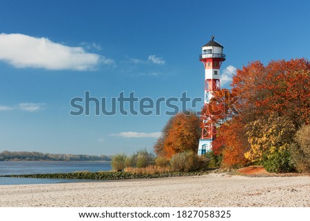 Similar – Foto Bild Hamburg Stadt orange rot