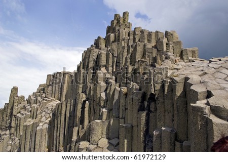 National Natural Monument Lord\'s Rock  is a geological site, which is located a stone organ separation, resulting columnar basalt magma during solidification