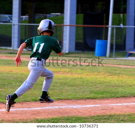 Player running for home