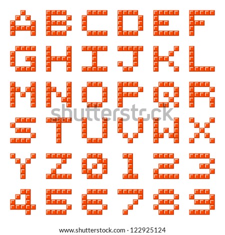 letter n pixel art