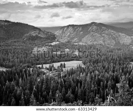 Black and White mountains, Northern California
