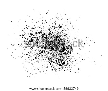 Spatter Stock Vector Illustration 56633749 : Shutterstock