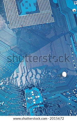 macro picture of technological computer background -  high tech