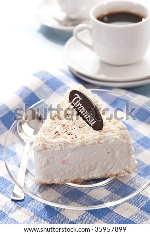 food series: white fancy cake for coffee