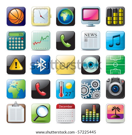 multimedia icons