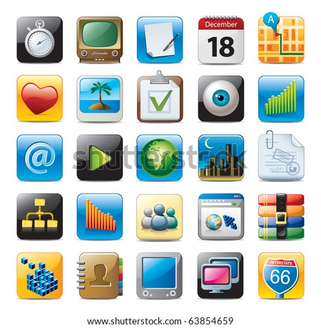 multimedia icons