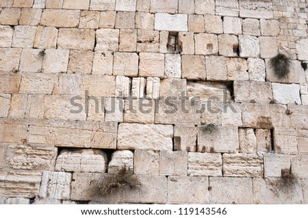 The Western Wall,Old City,Jerusalem,Israel