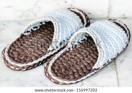 Cloth slippers, Thailand
