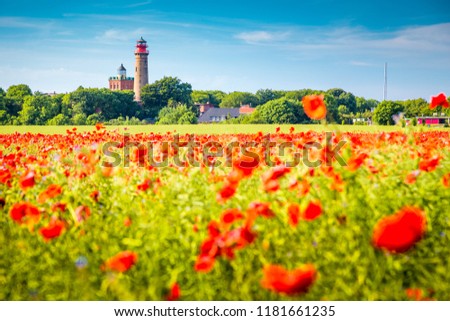 Similar – Image, Stock Photo Cape Arkona lighthouse in winter