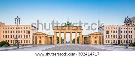 Similar – Image, Stock Photo Panoramic view of Berlin, Germany.