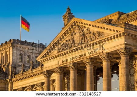 Similar – Foto Bild Reichstag, Berlin abend