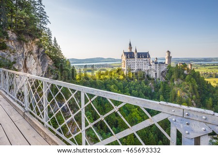 Similar – Image, Stock Photo Marienbrücke in Schwangau