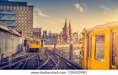 Similar – Image, Stock Photo Panoramic view of Berlin, Germany.