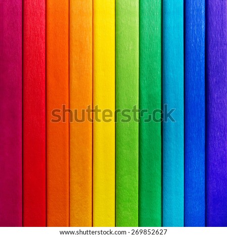 Rainbow background colors in line