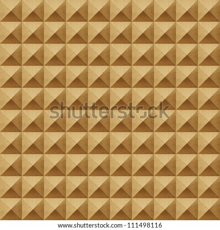 Grunge recycled folded paper craft background