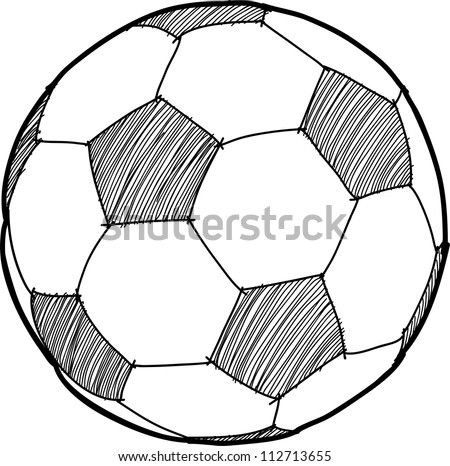 Soccerball Cartoon Stock Vector Illustration 112713655 : Shutterstock