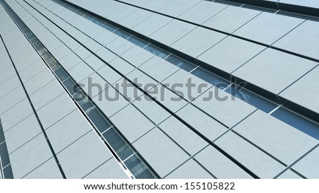 abstract architectural background with concrete modern building facade