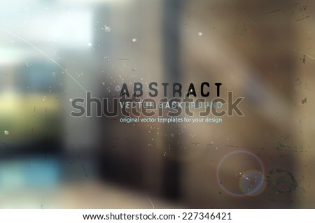 abstract blurred architectural background with natural lighting