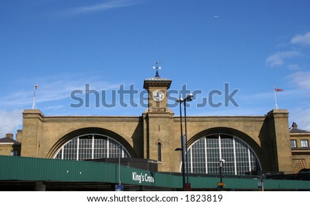Kings Cross Railway Station, London