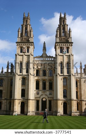 All souls college part of Oxford university