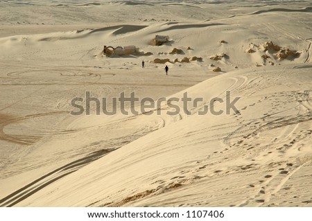 Ong Jemel is the place where the movies Star wars and the English Patient were filmed. (Tunisia)