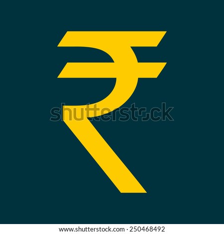 Indian Rupee Currency Sign